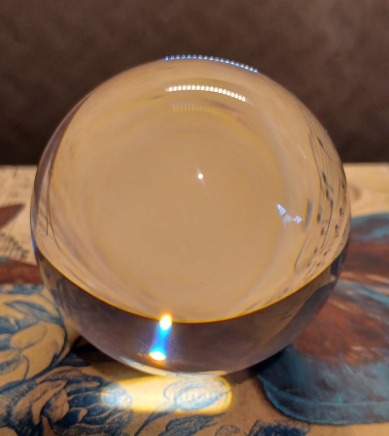 Dawson Juggling DSJUGGLING Clear Acrylic Contact Juggling Ball - Approx. 2.75" - 70mm - Image 2